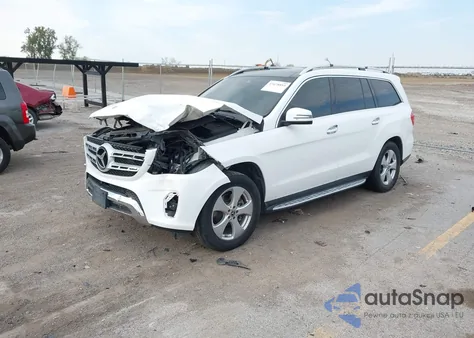2018 Mercedes-Benz Gls 450 4Matic z USA, uszkodzony, nr VIN 4JGDF6EE8JB079877